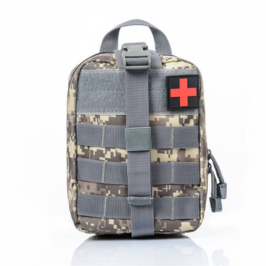 Doomsday survival tactics Camouflage Outdoor Medical kit Multifunctional field emergency kit Combat readiness rescue first aid kit_voghion.com