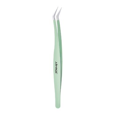 False Eyelash Tweezers For Eyelash Extension Makeup Tools Beginner's Gold Feather Tweezers Professional Eyelash Stylist Tools_voghion.com