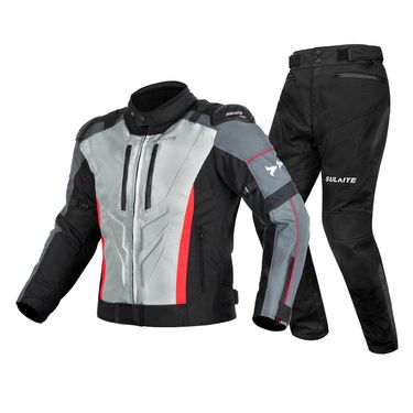 Motorcycle winter set motorcycle riding racing rally detachable lining suit outdoor four season cycling pants_voghion.com