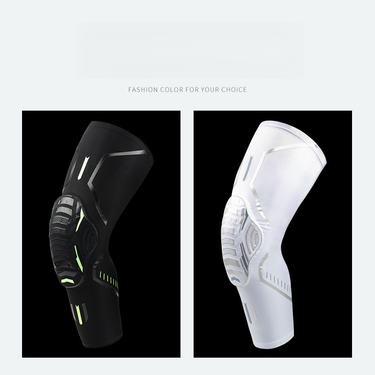 Sports knee pads, honeycomb anti-collision and warm leg guards, men's and women's basketball, football, cycling protective gear_voghion.com