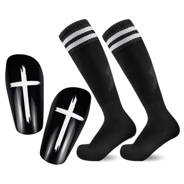 Soccer Shin Guards Soccer Socks Custom Two Piece Set Soccer Shin Guards Sports Protective Gear_voghion.com
