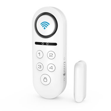Tuya WiFi Door sensor Build-in buzzle wireless Magnetic window detector Magnet switch open alarm smart life App Alexa Google_voghion.com