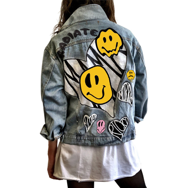 Women's Clothing Jacket Women's Denim Street Fashion Jacket Women's Internet celebriity jacket_voghion.com