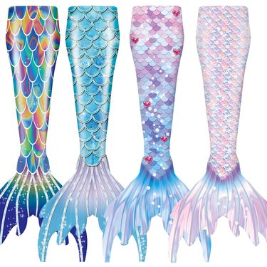 Mother & Kids 2024 summer new children's swimsuit girls mermaid swimsuit mermaid princess costume mermaid performance costume_voghion.com