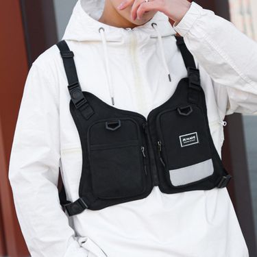 New Oxford camouflage night running bag for men and women's street fashion brand chest bag, outdoor sports cycling_voghion.com