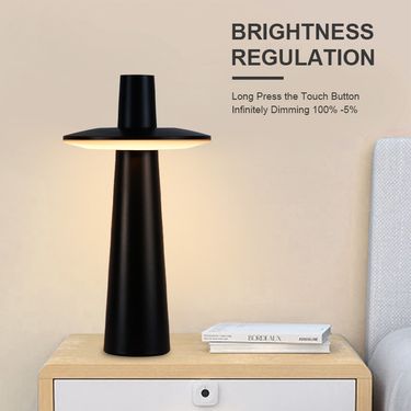 2024 rechargeable Nordic style decorative atmosphere coffee bar bedside lamp_voghion.com