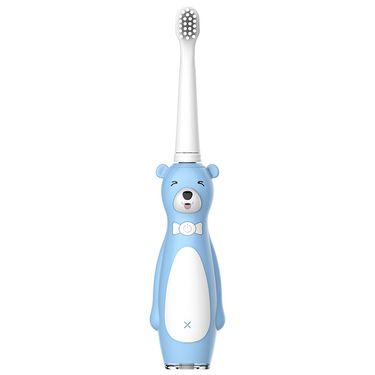 Seago Kids Electric Toothbrush Sonic Wave 3-6-12 Years Old Children Soft Bristles 3 Brush Heads Rechargeable Waterproof IPX7_voghion.com