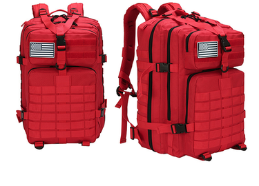 Men's military bag large capacity off-road camping hiking mountaineering sports camouflage outdoor tactical backpack_voghion.com