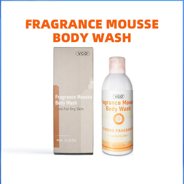 VGO Luxurious Foaming Body Wash - Moisturizing & Aromatherapy Shower Gel With Long-Lasting Fragrance, 350ml For Silky Smooth Skin_voghion.com