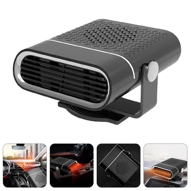 Heater Car Defroster Auto Deer Portable Heating Adjustable Windshield Black Fan Vehicle_voghion.com