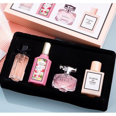 New Flower Tale Of Things Women's Perfume 4-piece Set Gift Box Long Lasting Fragrance Flower Blossoms Perfume Vietnam_voghion.com