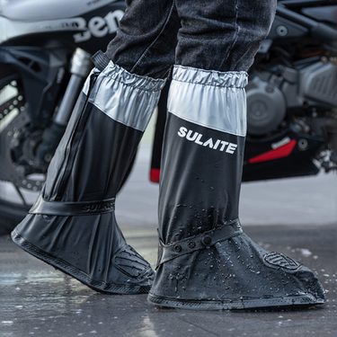 Motorcycle Shoe Thickened Anti-Slip Wear-Resistant Boots Outdoor Riding Adult Rainy Day Waterproof High Tube Rain Boot_voghion.com