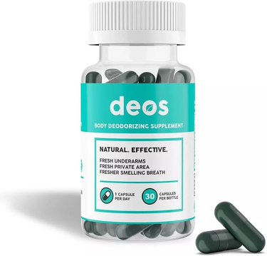 DEOS Internal Deodorant Supplement – DEOS Full Body Deodorizer 30 Caps_voghion.com