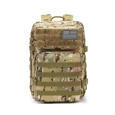 Men's Bags Outdoor 3P Attack Tactical Backpack Multifunctional 45L Capacity Camouflage Field Sports Mountaineering Double Sided Shoulder Backpack_voghion.com