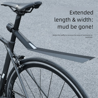 Cross-Border Bicycle Road Quick Release Reflective Mudguard Outdoor Riding Accessories Mountain Bike Rain Guard_voghion.com