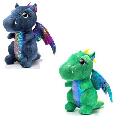 Little Dragon Flying Colorful Plush Doll For Kids Christmas Dinosaur Toy Decor 25cm Home_voghion.com