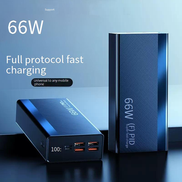 20000mAh 66W Super Fast Charging Power Bank – Ultra Slim Portable Charger With PD 3.0 & QC, Dual USB Output For IPhone, Samsung, Huawei_voghion.com