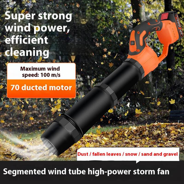 Powerful Cordless Leaf Blower - 21V Lithium-Ion High-Speed Garden Blower For Leaves, Dust & Snow, Lightweight & Ergonomic Handheld Design_voghion.com