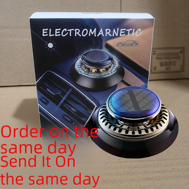 Solar car aromatherapy device car fragrance Water ornament_voghion.com