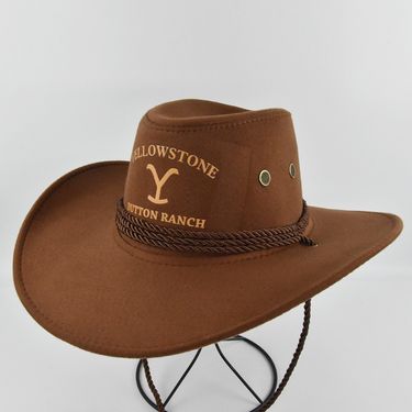 Hot Sale Designer Brand Men's and Women's Four Seasons Curved Brim Cowboy Hat Jazz Cap Knight Gorras Para Hombres 모자 Кепка 골프모자_voghion.com