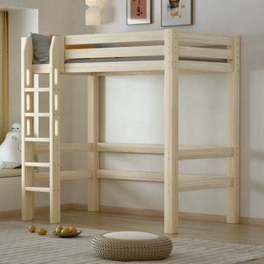 Heavy-Duty Commercial-Grade Solid Wood Bunk Bed Reinforced Load-bearing Frame With Oversized Storage Drawers Adult-grade Sturdy Loft Bed Built To Last_voghion.com