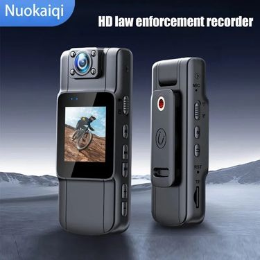 HD 1080P Driving Recorder Handheld Back Clip Law Enforcement Instrument Infrared Night_voghion.com