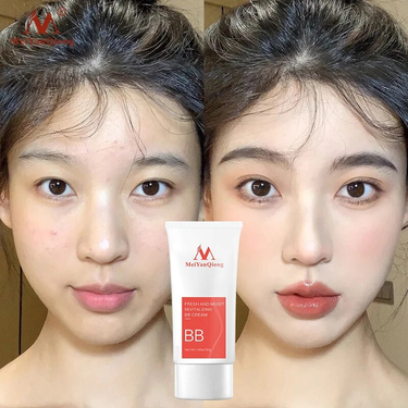 MeiYanQiong Fresh And Moist Revitalizing BB Cream Makeup Face Care Whitening Compact Foundation Concealer Prevent Bask Skin Care_voghion.com