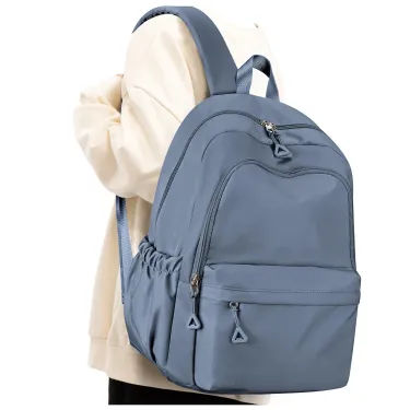 School Preppy Cute Light Large Capacity Simple Backpack Junior High School College Students Commuting Bag 240816_voghion.com