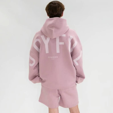 Trendy Unisex Hooded Sweatshirt Oversized Pullover With Print Long Sleeve Casual Streetwear For Men & Women_voghion.com