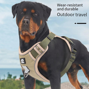 Dog Leash Explosion Proof Big Dog Chest Harness Reflective Large Dog Dog Leash Vest Style Pet Leash_voghion.com