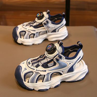 Sports and leisure shoe frame outdoor sandals single mesh children's shoes_voghion.com