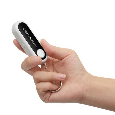 Personal Safety Alarm For Women & Kids - 130dB Emergency Siren, Keychain Anti-Theft Device With LED Light, Portable Self-Defense Alarm_voghion.com