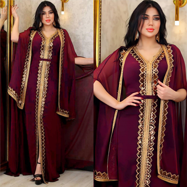 Women's Fashion Beaded Mesh Dress Gown Skirt_voghion.com