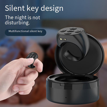 Rings New Ring Bluetooth Remote Control Wireless Mobile Phone Camera Smart Controller Audio And Video Switch Ring_voghion.com