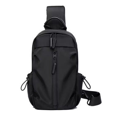 Chest Bag Men's Fashion Men Women Universal Business Outdoor Waterproof Crossbody Shoulder Bags Messenger Pack USB Charging_viptrois.com
