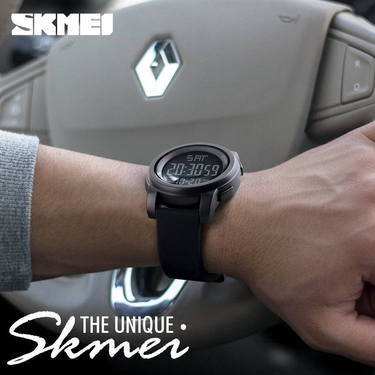Skmei Sport Multi-Functional Watch: Waterproof, EL Light, Alarm, 12/24H, 50M Depth_voghion.com
