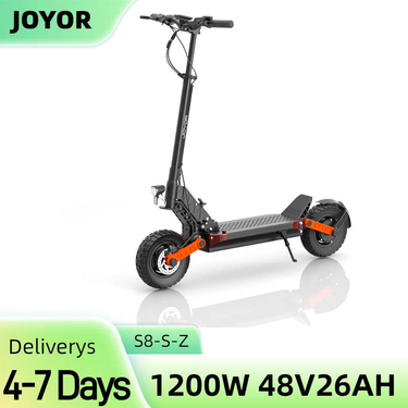 JOYOR S8-S-Z 10" Off-Road Electric Scooter 2*600W Motor 48V 26Ah Battery_voghion.com