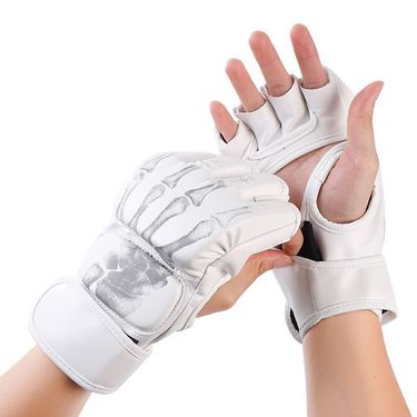 Bo men's half finger MMA free combat, women's Sanda training, fighting, UFC bo gloves, sandbags_voghion.com