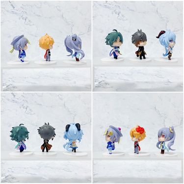 Adorable Impact Genshin Pvc Q Version Figures Set Of 6pcs For Collectors_voghion.com
