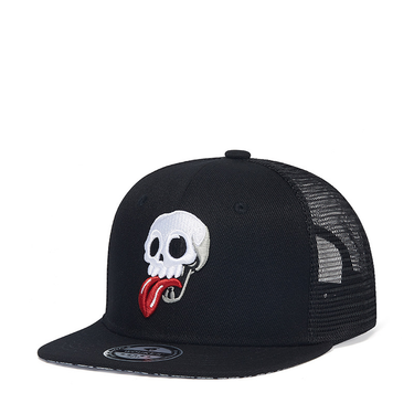 Spring/Summer New Embroidery Skull Hip Hop Hat Fashion Baseball cap Hat Mesh Hat_voghion.com