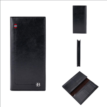 Men's Bags Wallet Men's Long Business Multi Card Slot Zipper Clutch Thin Portable_voghion.com