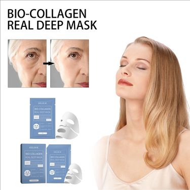 EELHOE Collagen Mask Hydrates And Moisturizes Facial Skin Hydrating And Translucent Collagen Mask_voghion.com