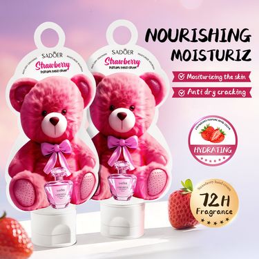 SADOER Strawberry Perfume Hand Cream 55g Autumn And Winter Moisturizing Hand Cream_voghion.com