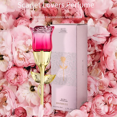 Beauty & Health Scarlet Lover Women's Perfume Rose Valentine's Day Gift Long Lasting Fresh_voghion.com
