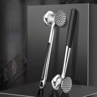 Kitchen Steak Home Use, Beef Meat Hammer, Solid Zinc Alloy, Broken Tendons, Tender Pork, Pork Floss Hammer_voghion.com