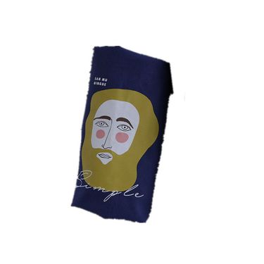 1 Pcs 75x60cm Cartoon Character Anti-fouling Kitchen Apron Couple Man Woman Canvas Household Cleaning Cooking Baking Waist_voghion.com