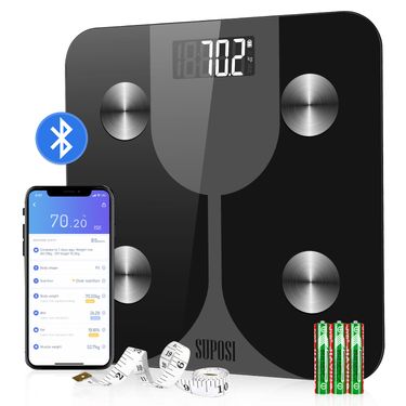New intelligent body fat scale home Bluetooth weight scale cross-border gift body fat meter health electronic scale_voghion.com