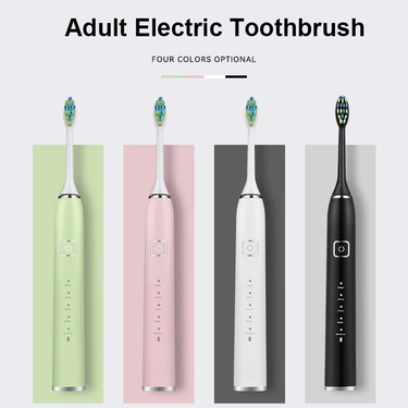 Adult Sonic Electric Smart Wireless Sensor Charge Couple's Toothbrush Waterproof Ultrasonic Automatic Tooth Brush_voghion.com