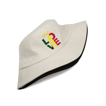 New Arrivals Bocca Rasta Bucket Hat Letter Printing One Love Fisherman Hats Jamaica Double Sides Panama Cap For Men Women Summer New_voghion.com