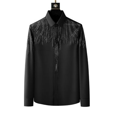 Men's Clothing Spring Shirts Heavy Craft Slim Fit Non iron Shirts _voghion.com